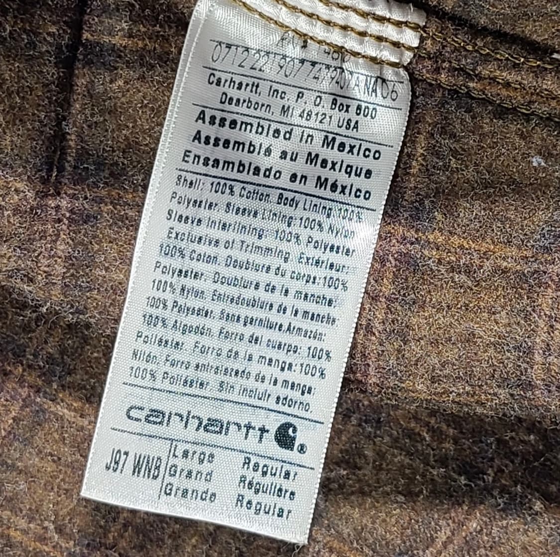 칼하트 j97 wnb L 상품이미지3
