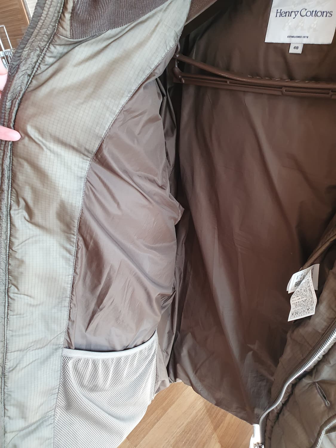 헨리코튼 ffc 카라코람 립스탑 다운 패딩 48 상품이미지9