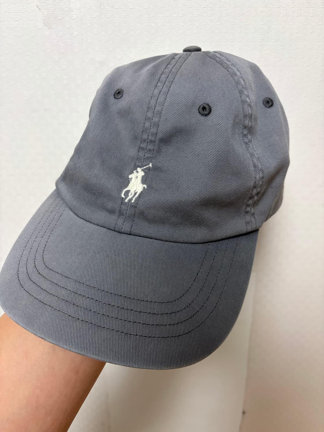 폴로 그레이 모자 상품이미지1