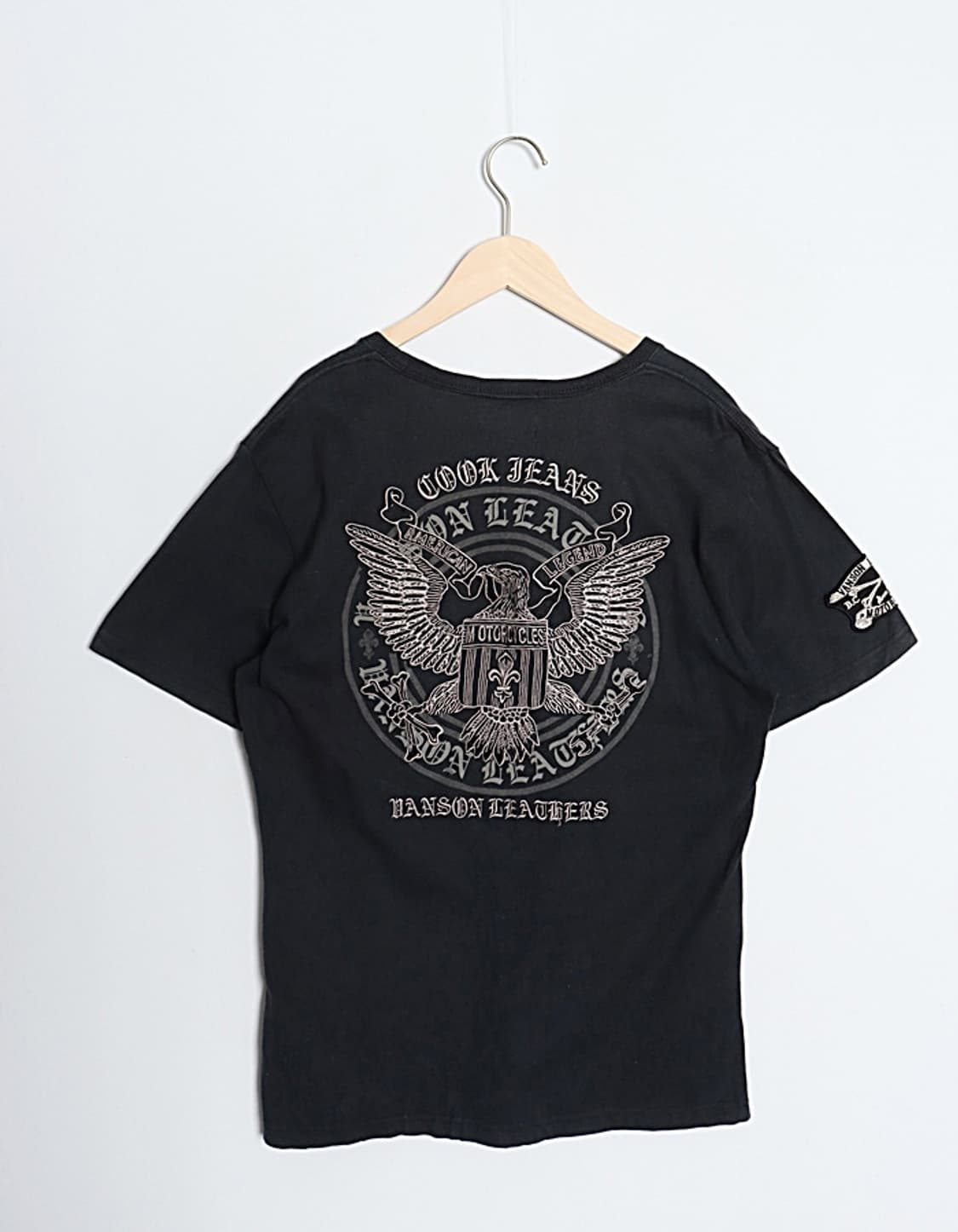 VANSON x COOK JEANS Embro T-Shirts 상품이미지5