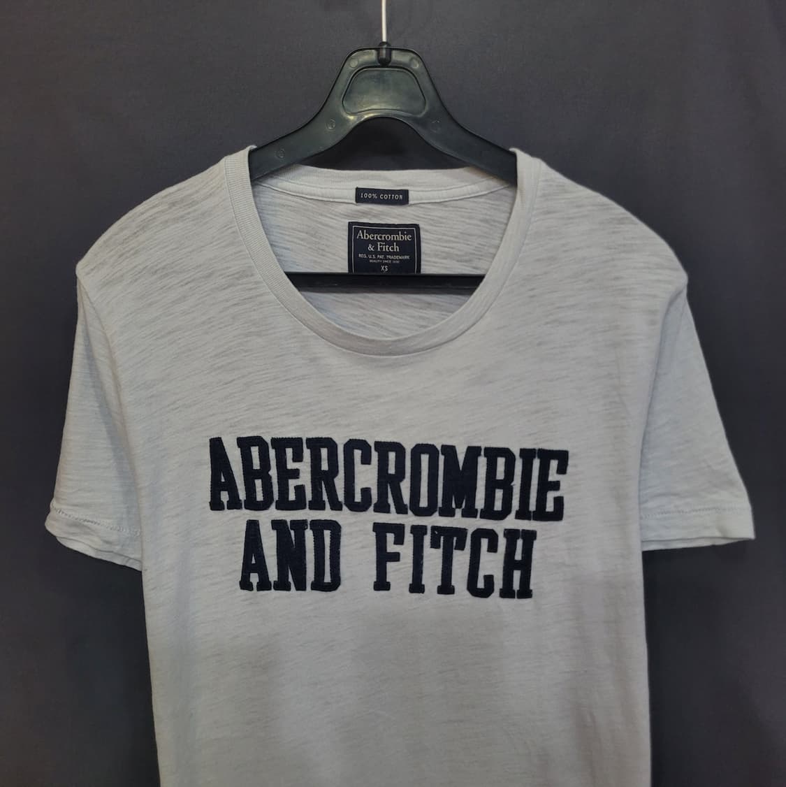 Abercrombie 아베크롬비 빈티지 빅로고 셔츠  상품이미지2