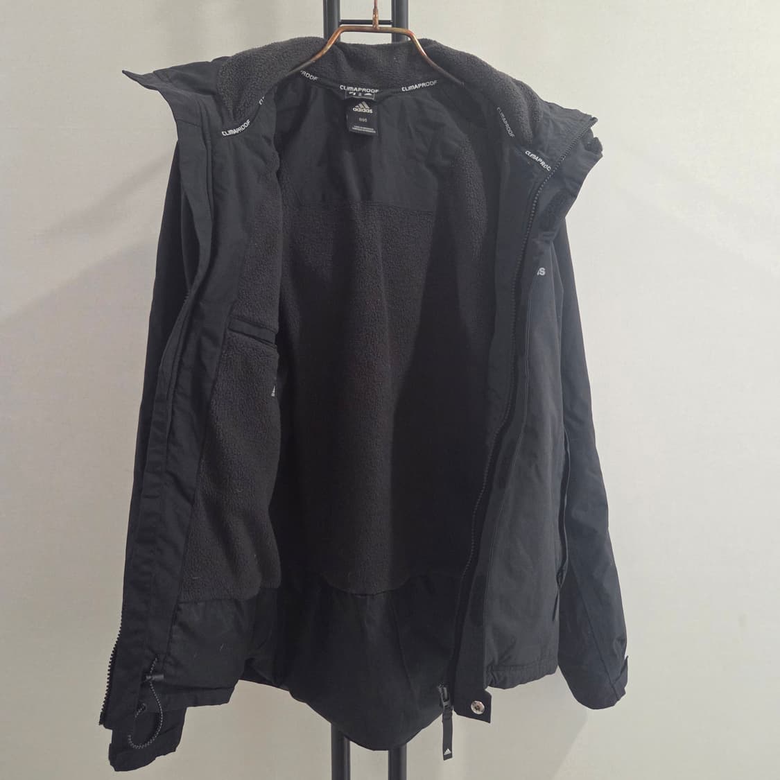 아디다스 기모 안감 바람막이 상품이미지7