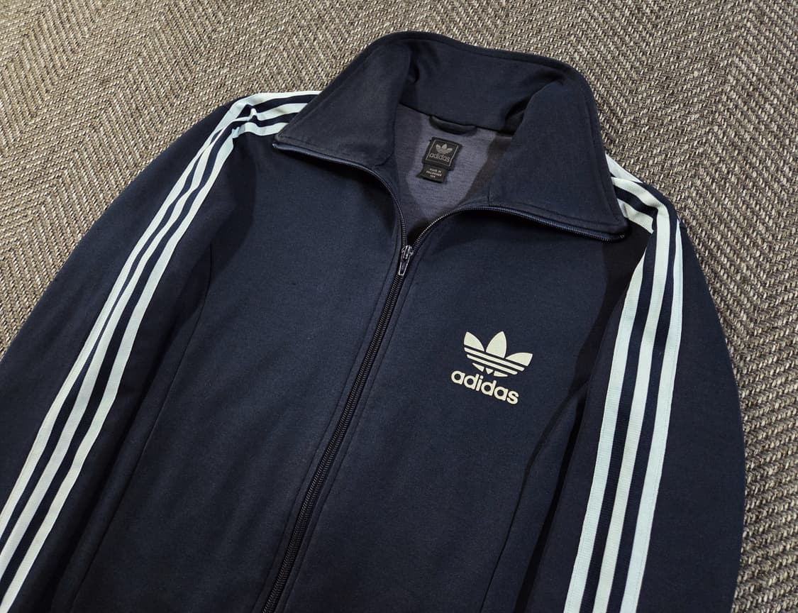 아디다스 네이비 스카이블루 트랙탑 져지 상품이미지4