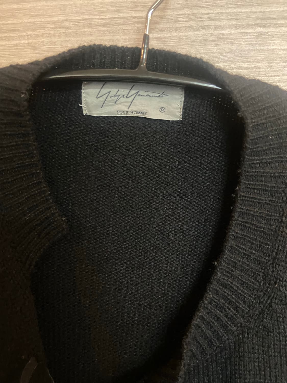 요지야마모토 뿌르옴므 니트 상품이미지3