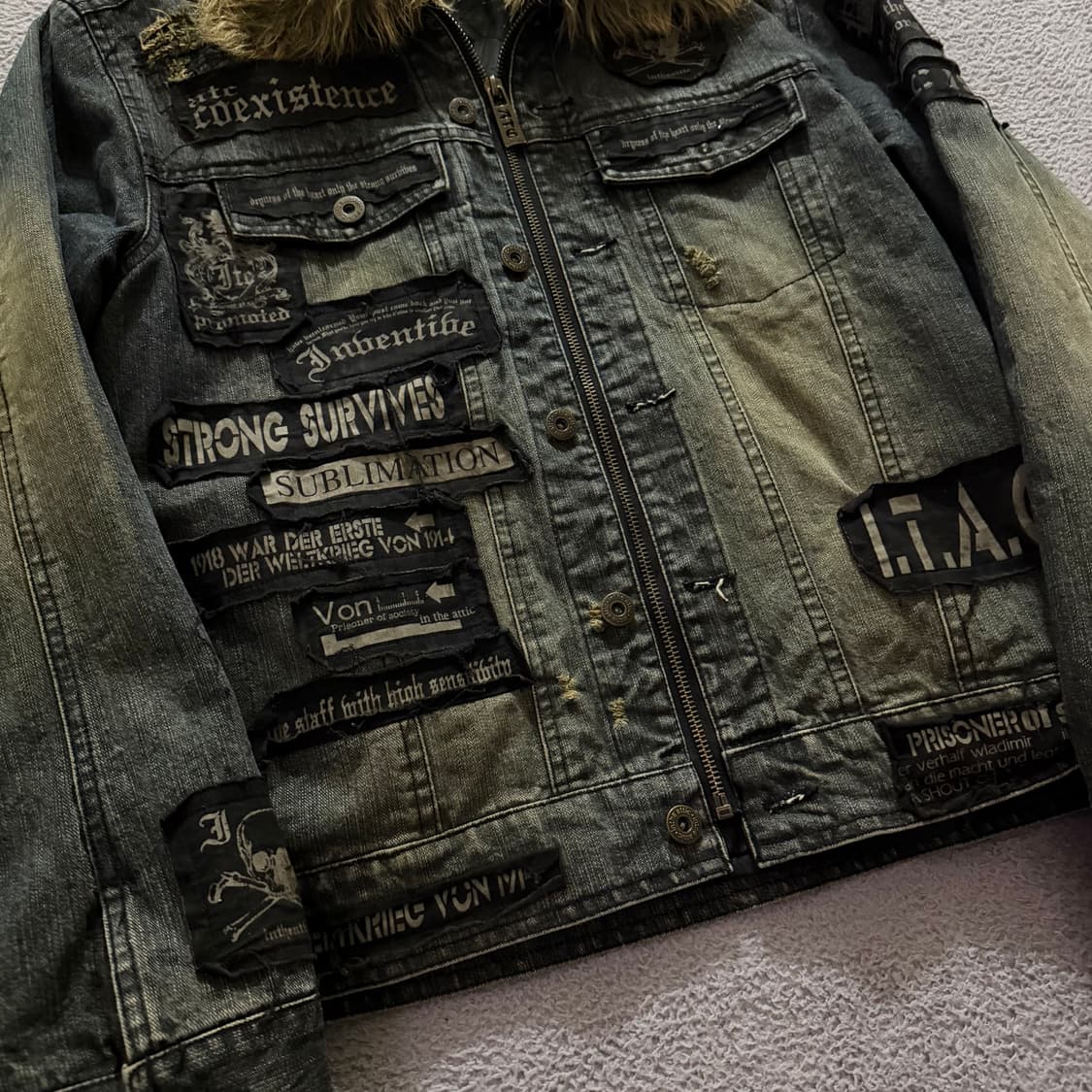 In the attic fur jacket 상품이미지2