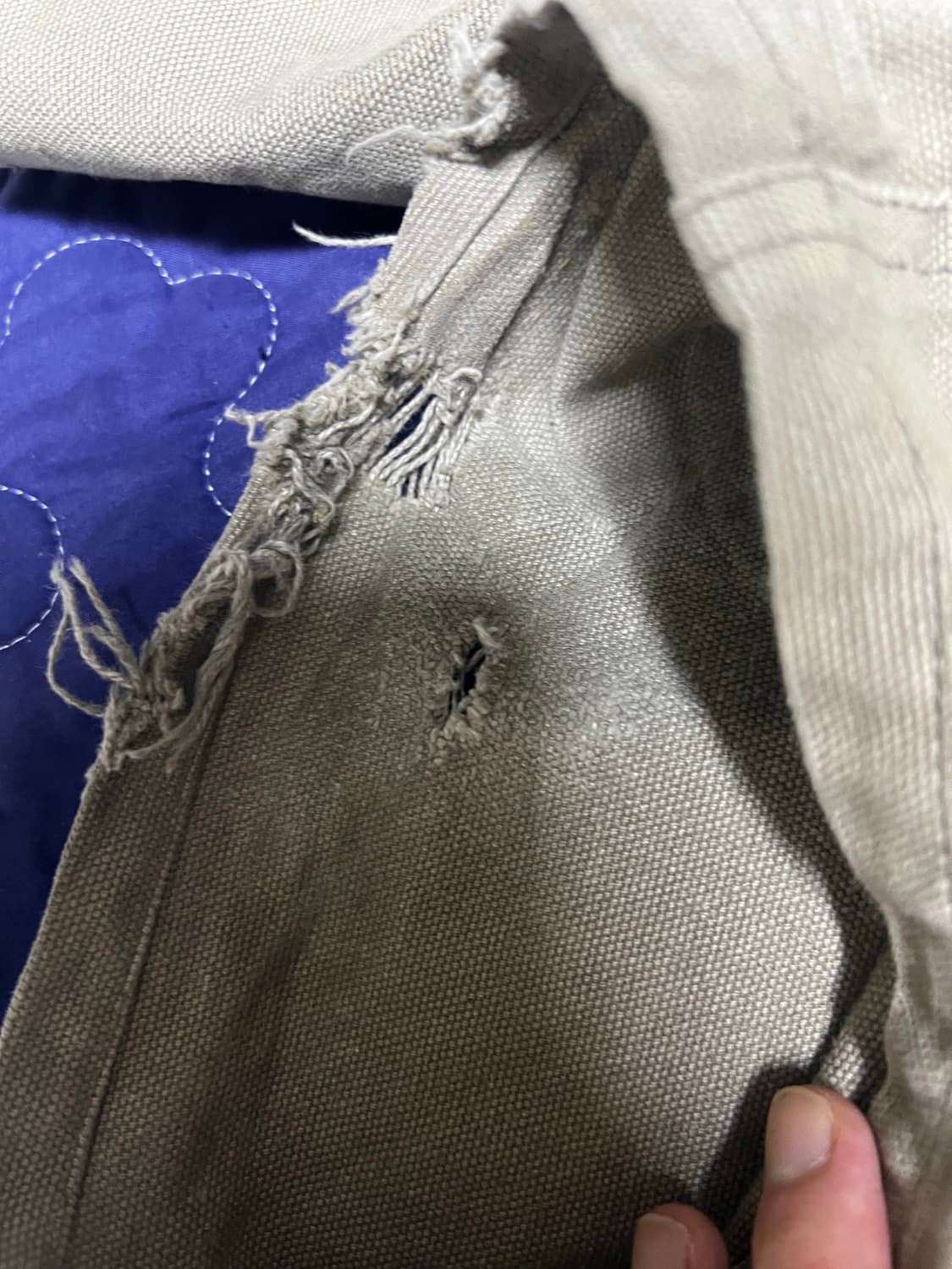 아오이로 크롬 워크 팬츠- 워시드 올리브 상품이미지3