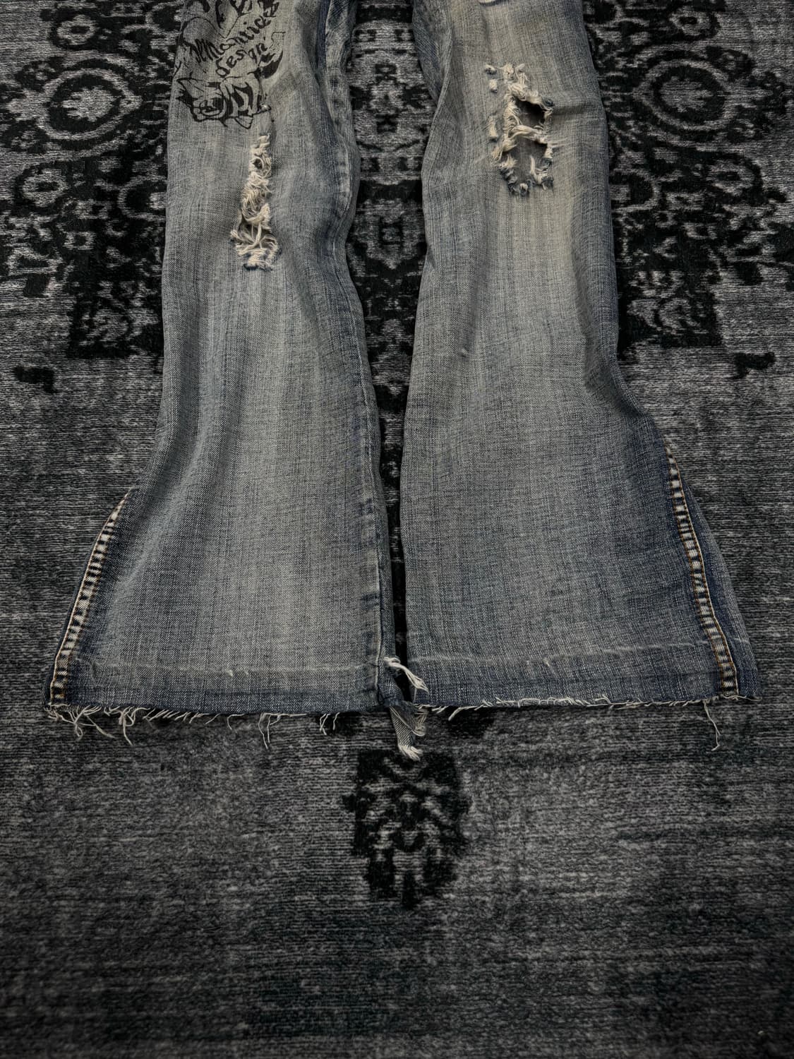 Semantic design 00s dragon denim pants 상품이미지5