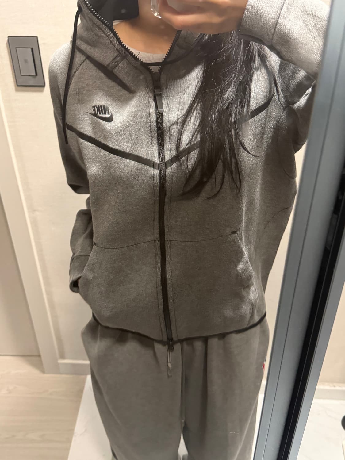 나이키 테크플리스 풀집업 L 상품이미지1