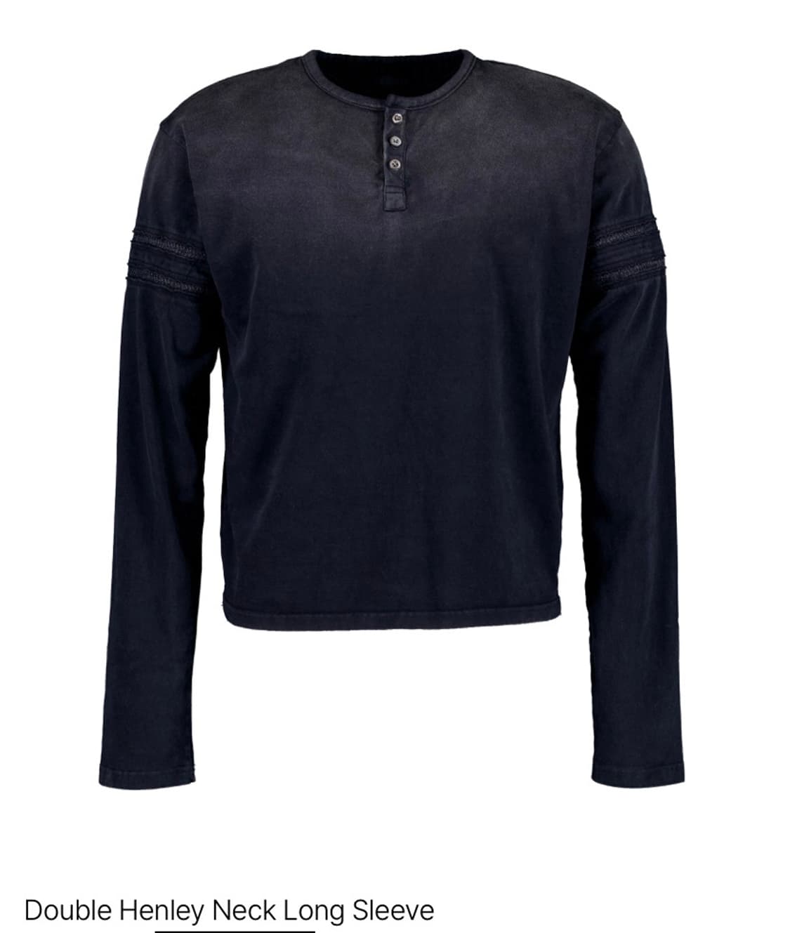 Double Henley Neck Long Sleeve 상품이미지1