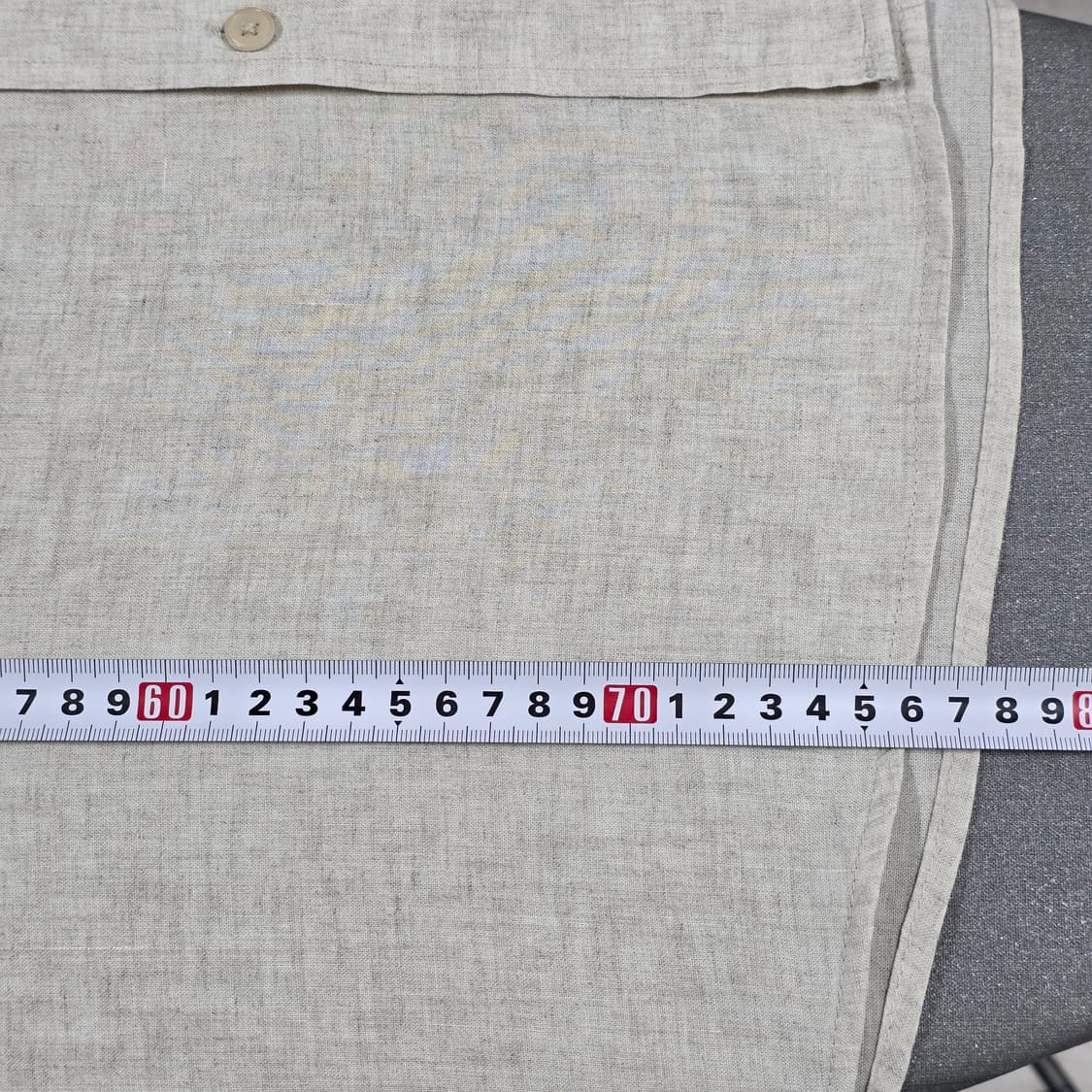 L 오버핏 수아레 텐셀 린넨 셔츠 오트밀 상품이미지7