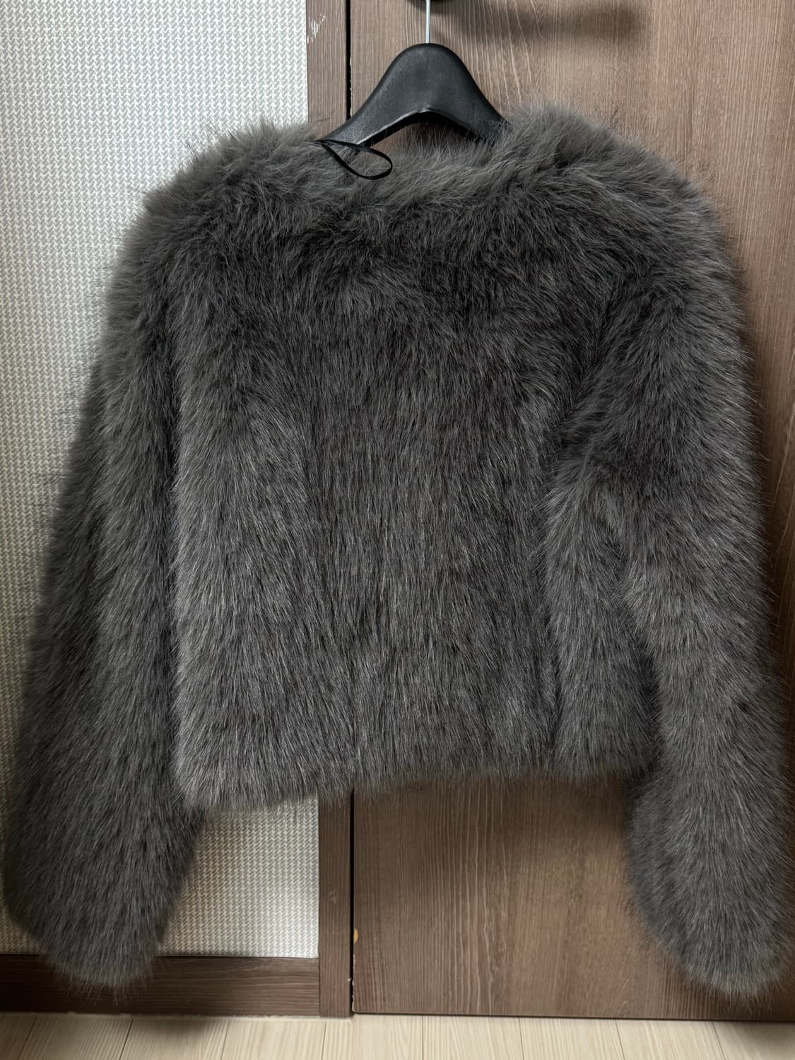 자라 퍼 숏 코트 상품이미지3