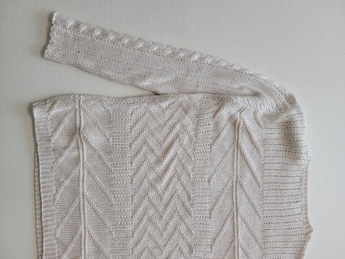 자라맨 ZARAMAN 글로우 니트 105 아이보리 상품이미지10