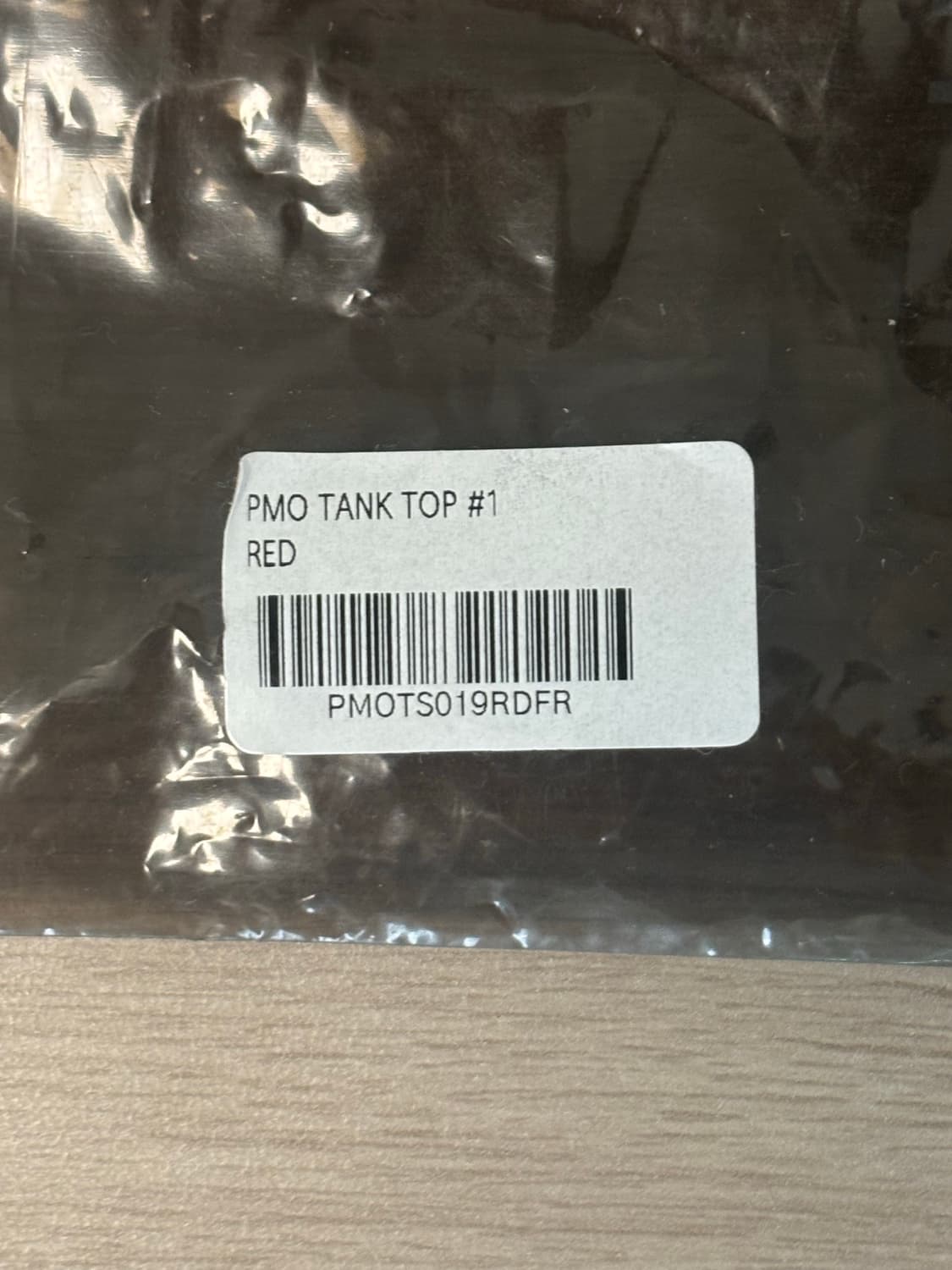 PMO TANK TOP #1 RED 상품이미지8