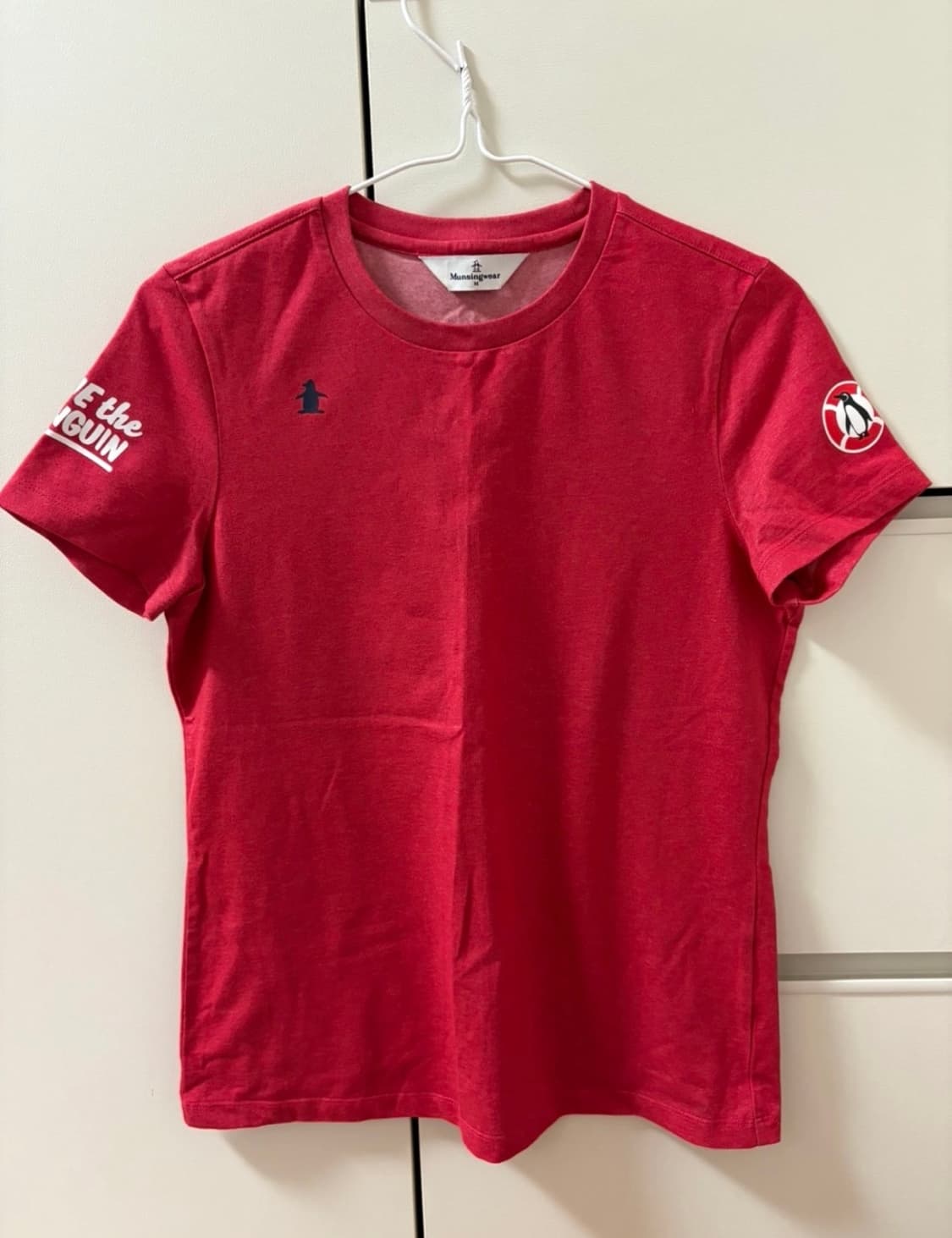 먼싱웨어(munsingwear) 반팔티 골프웨어 상품이미지1