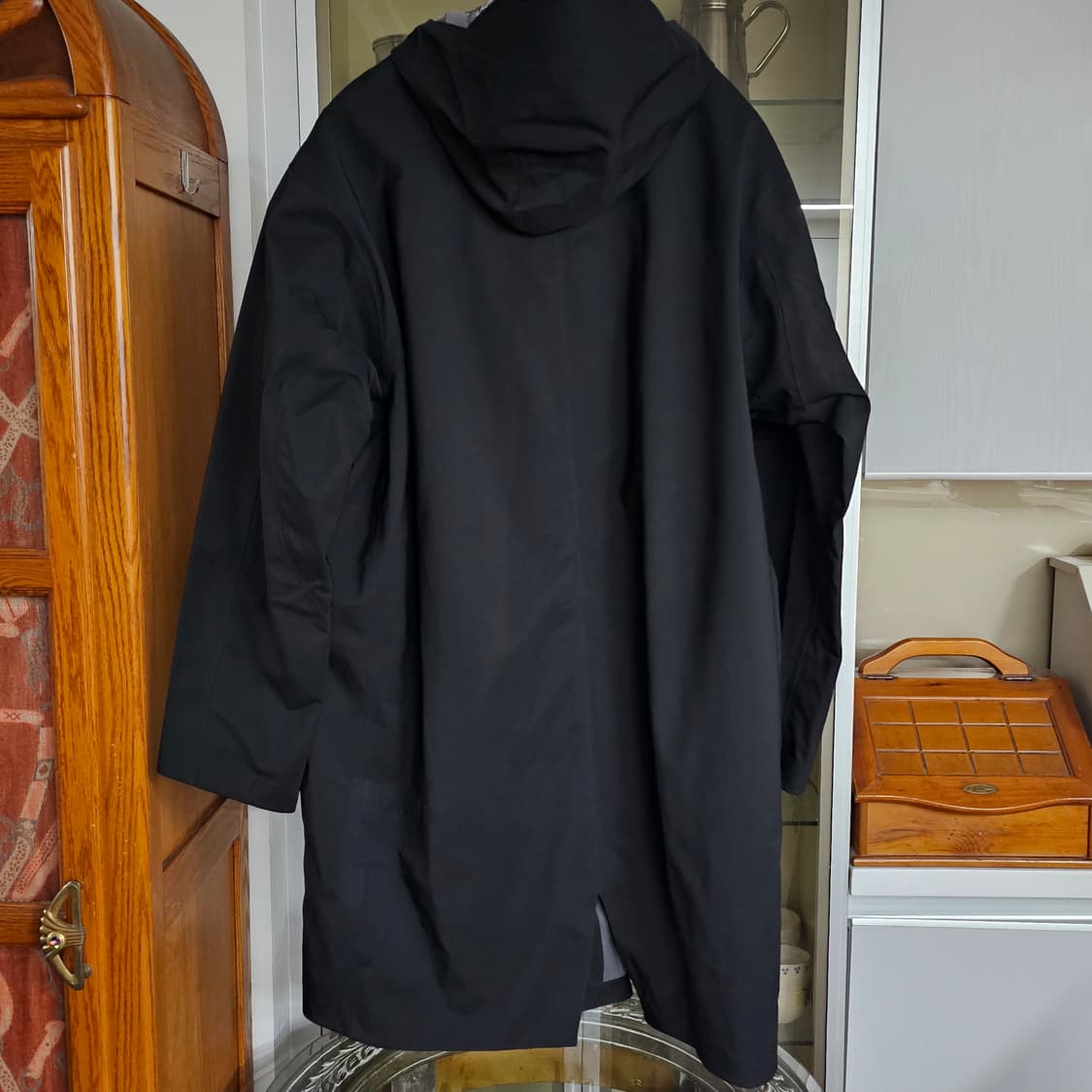 105 라코스테 남성 롱 후드 바람막이 자켓 코트  상품이미지3