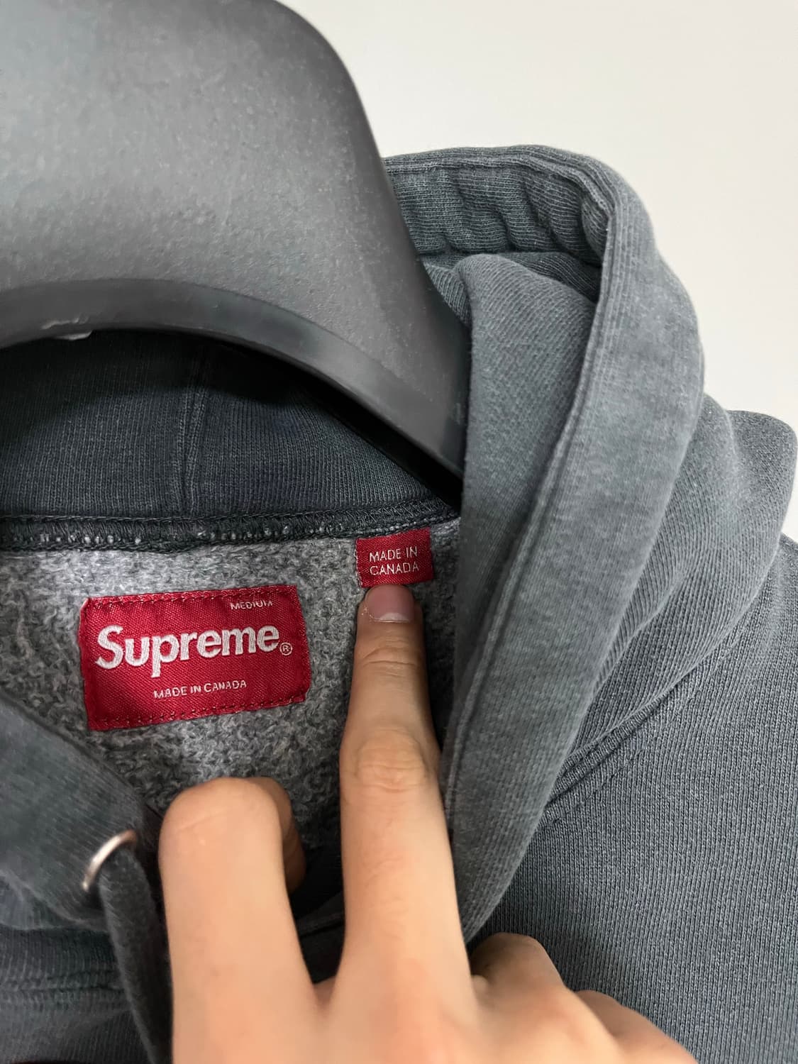 슈프림 23ss 오버다이드 S로고 후디 M 상품이미지4