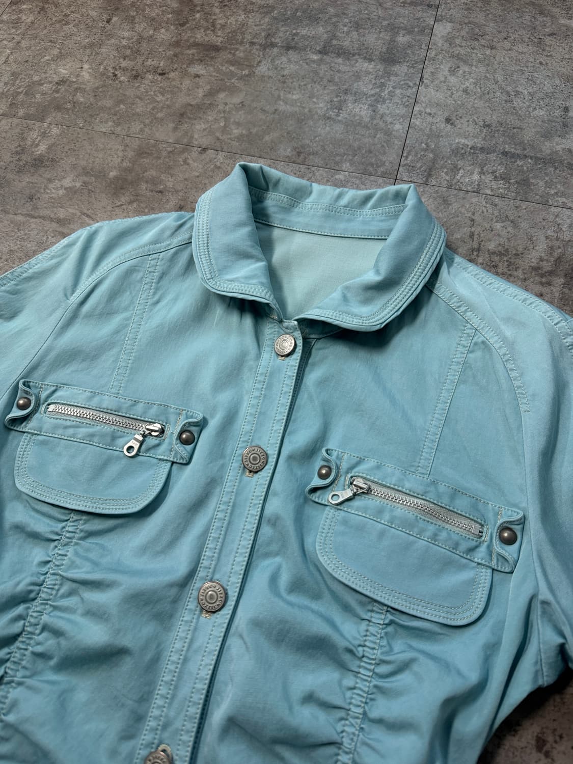 셔릉 버튼 자켓 상품이미지2