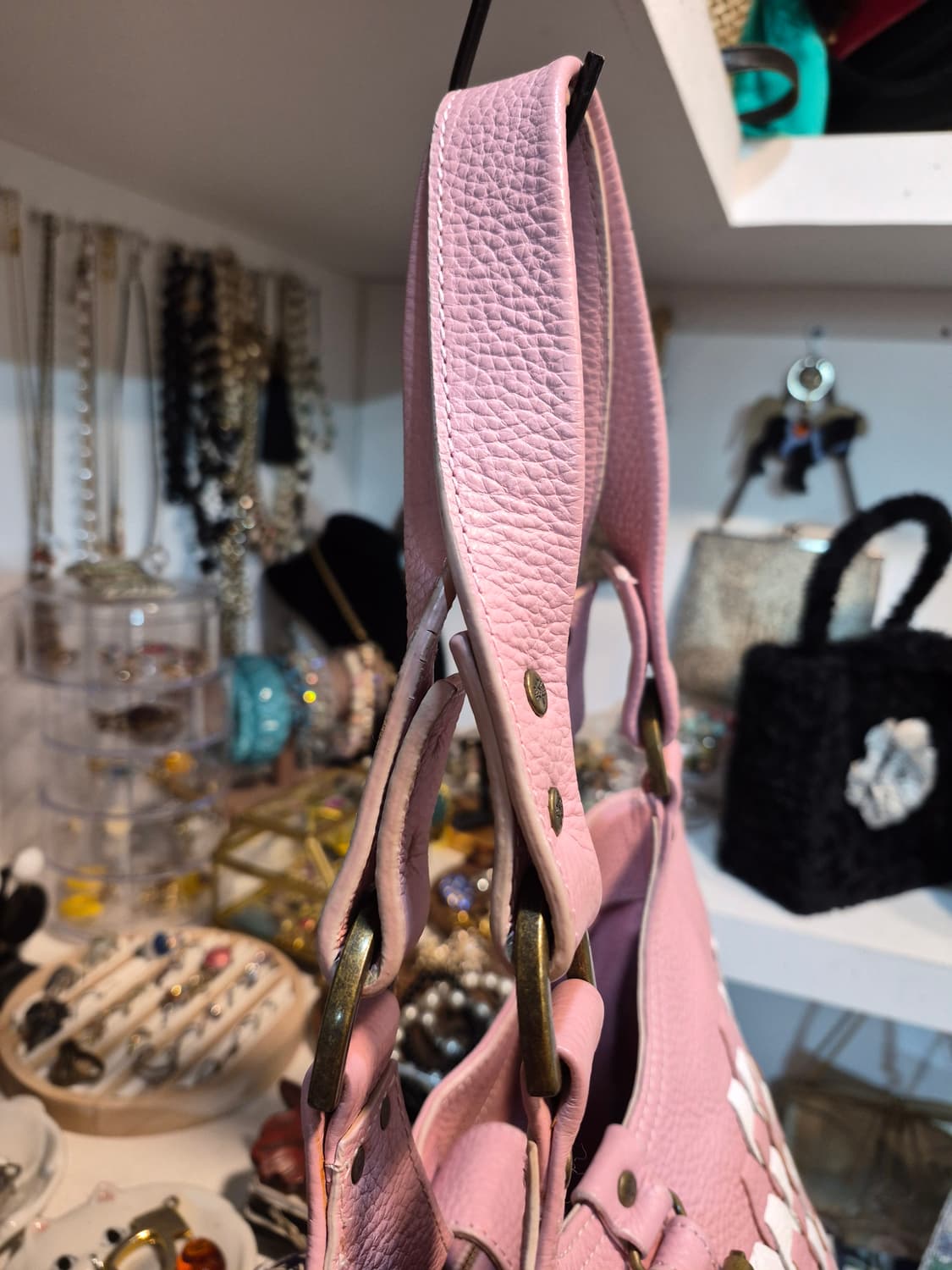 MULBERRY 핑크위빙레더숄드백 상품이미지5