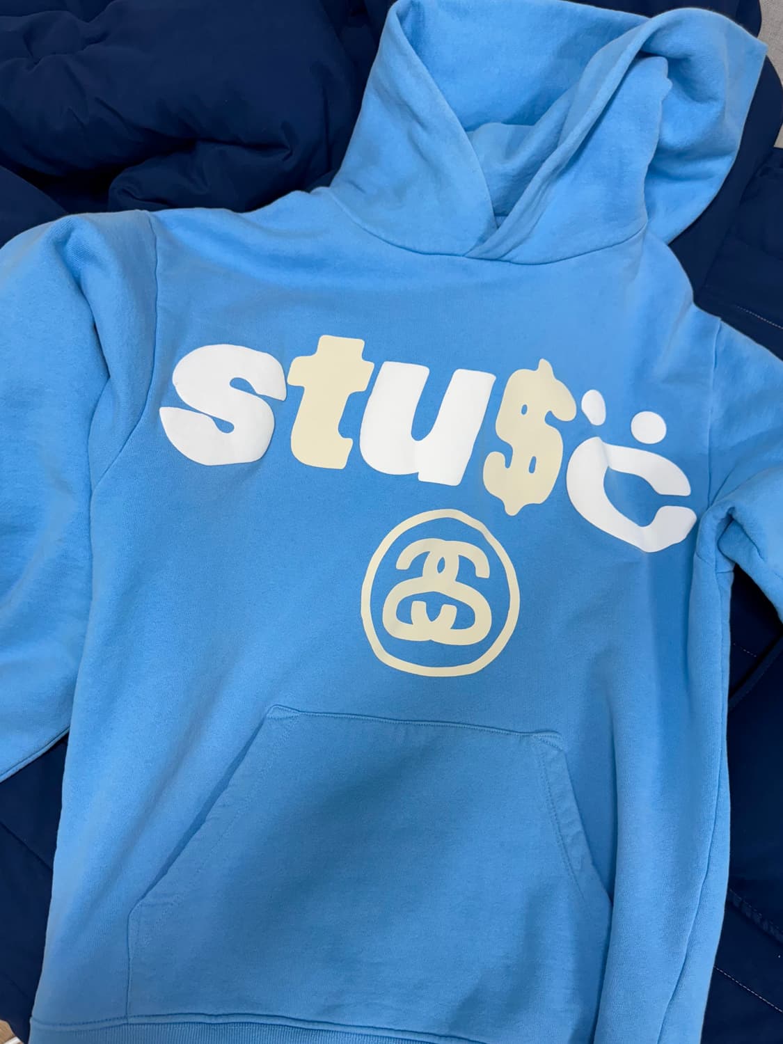 스투시xcpfm 8볼 후드티 s  상품이미지1