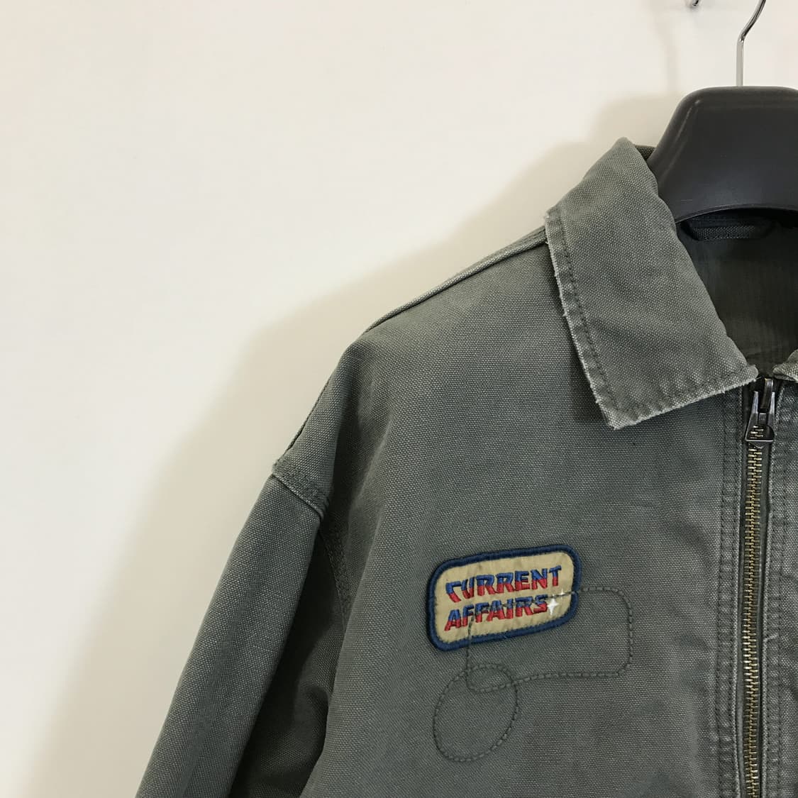 90s USA 빈티지 워크자켓 모스그린 [국내110] 상품이미지2