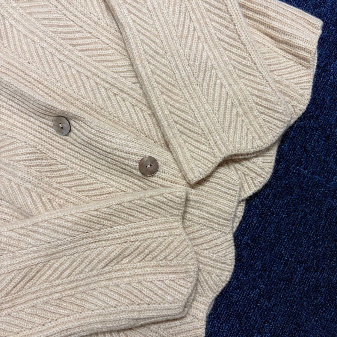 MCK 몽골 캐시미어 100% 니트 가디건 상품이미지2