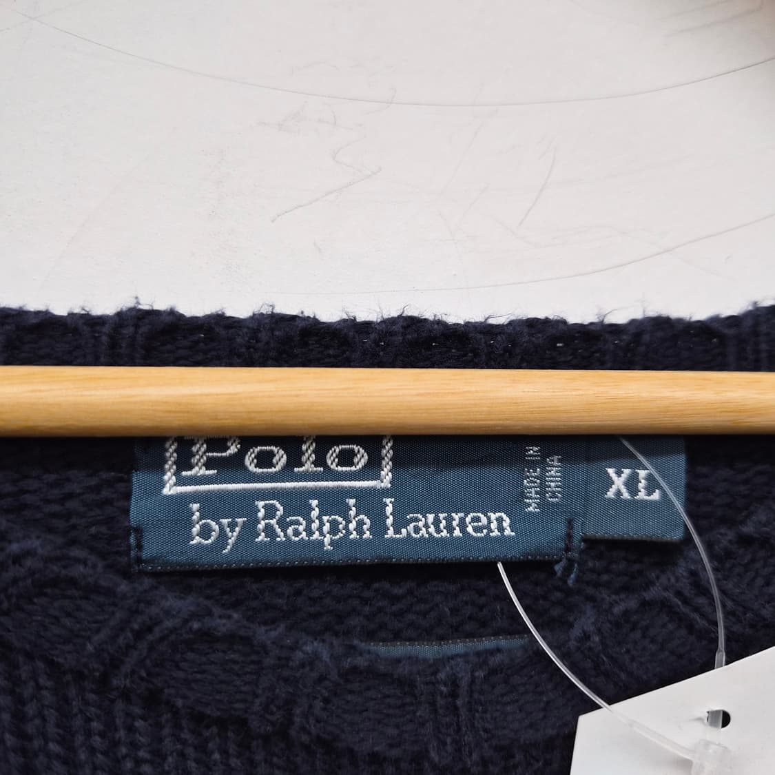 폴로 랄프로렌 네이비 니트 긴팔 남성 XL 상품이미지3