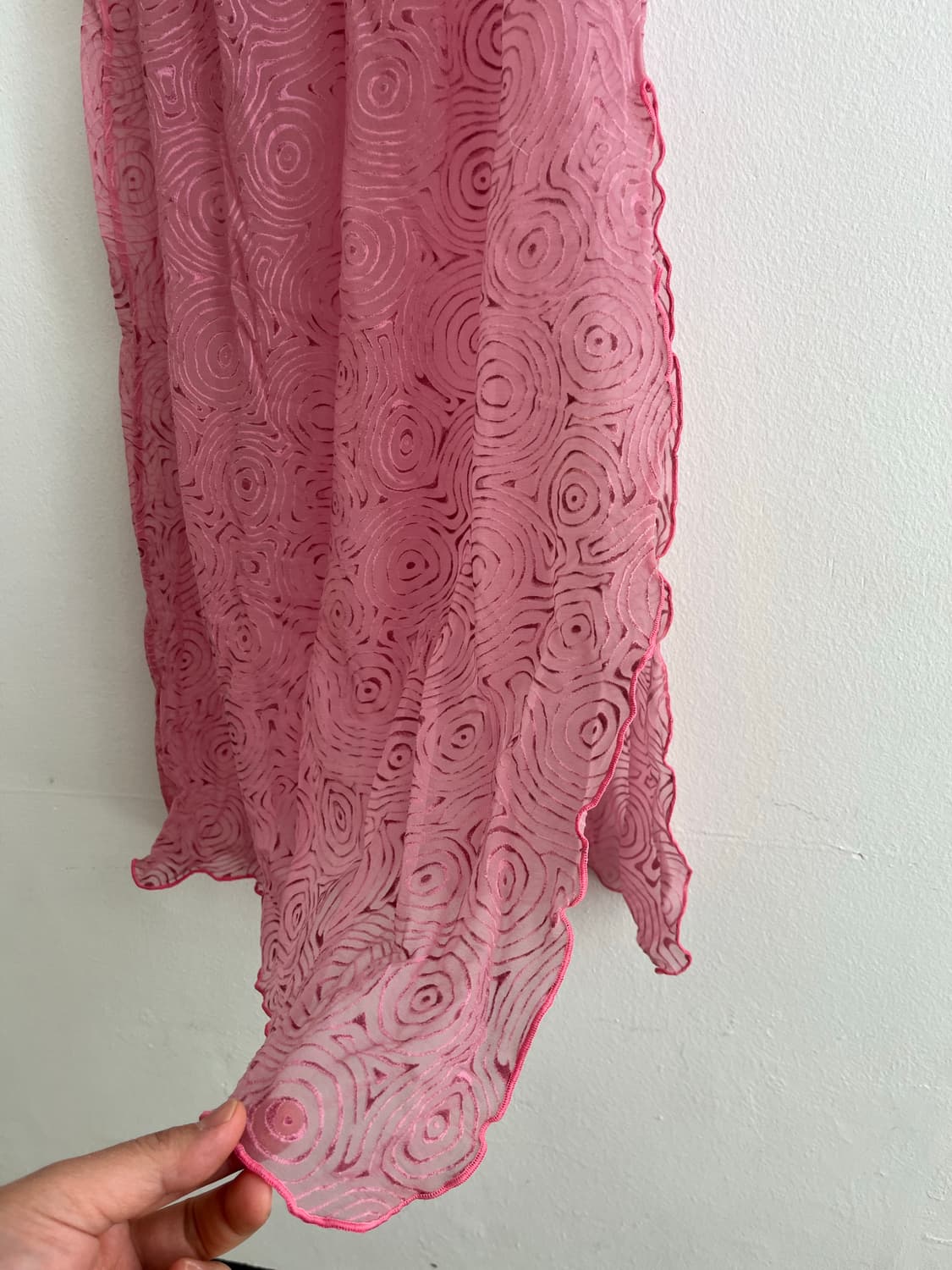 유럽 빈티지 시스루 슬립 드레스 상품이미지4