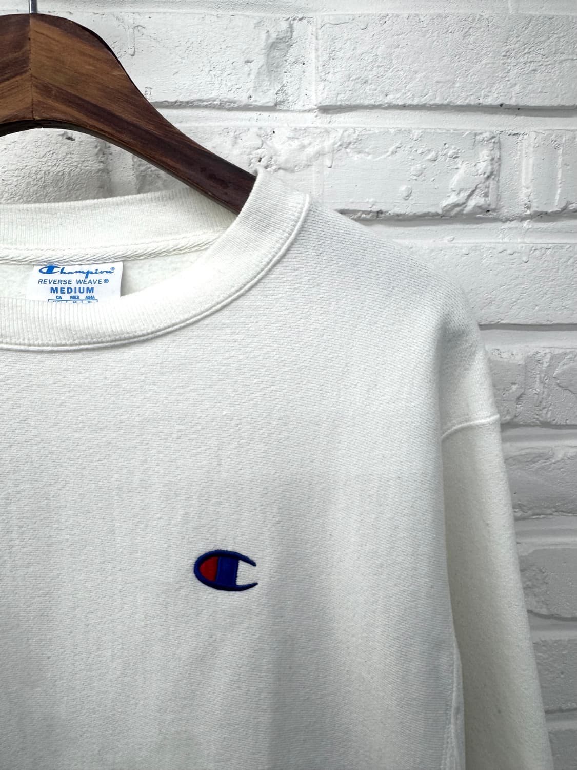 챔피온 화이트 로고 스웻셔츠 상품이미지4