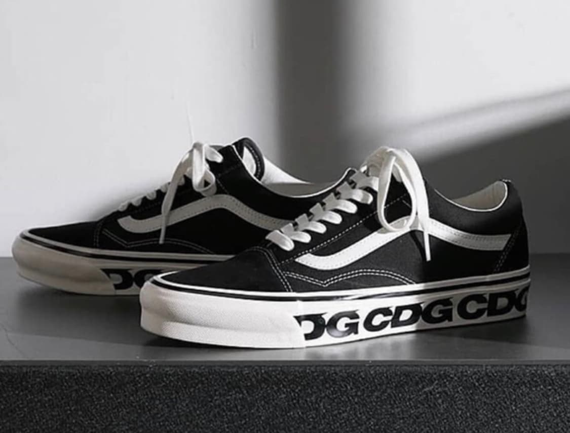 반스(VANS)X꼼데가르송(CDG) 올드스쿨 블랙 265 상품이미지1