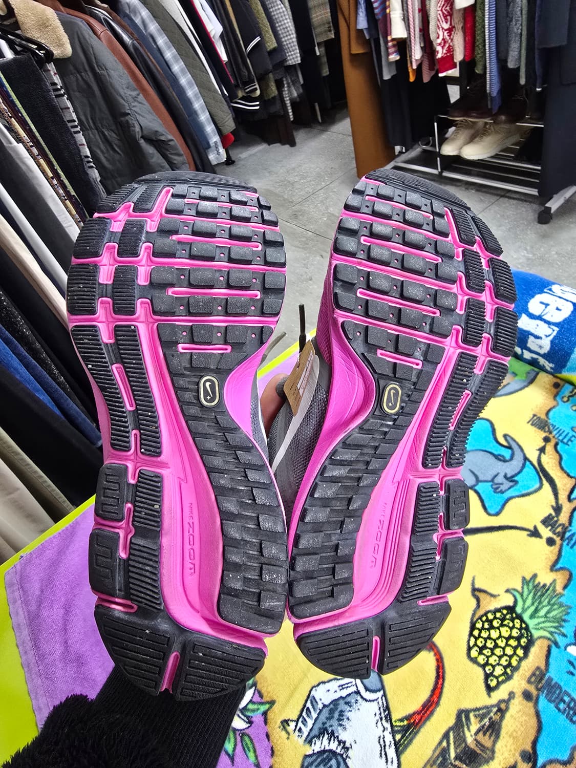 나이키 런닝화 팡크/회색 여성용 (1506) 상품이미지5