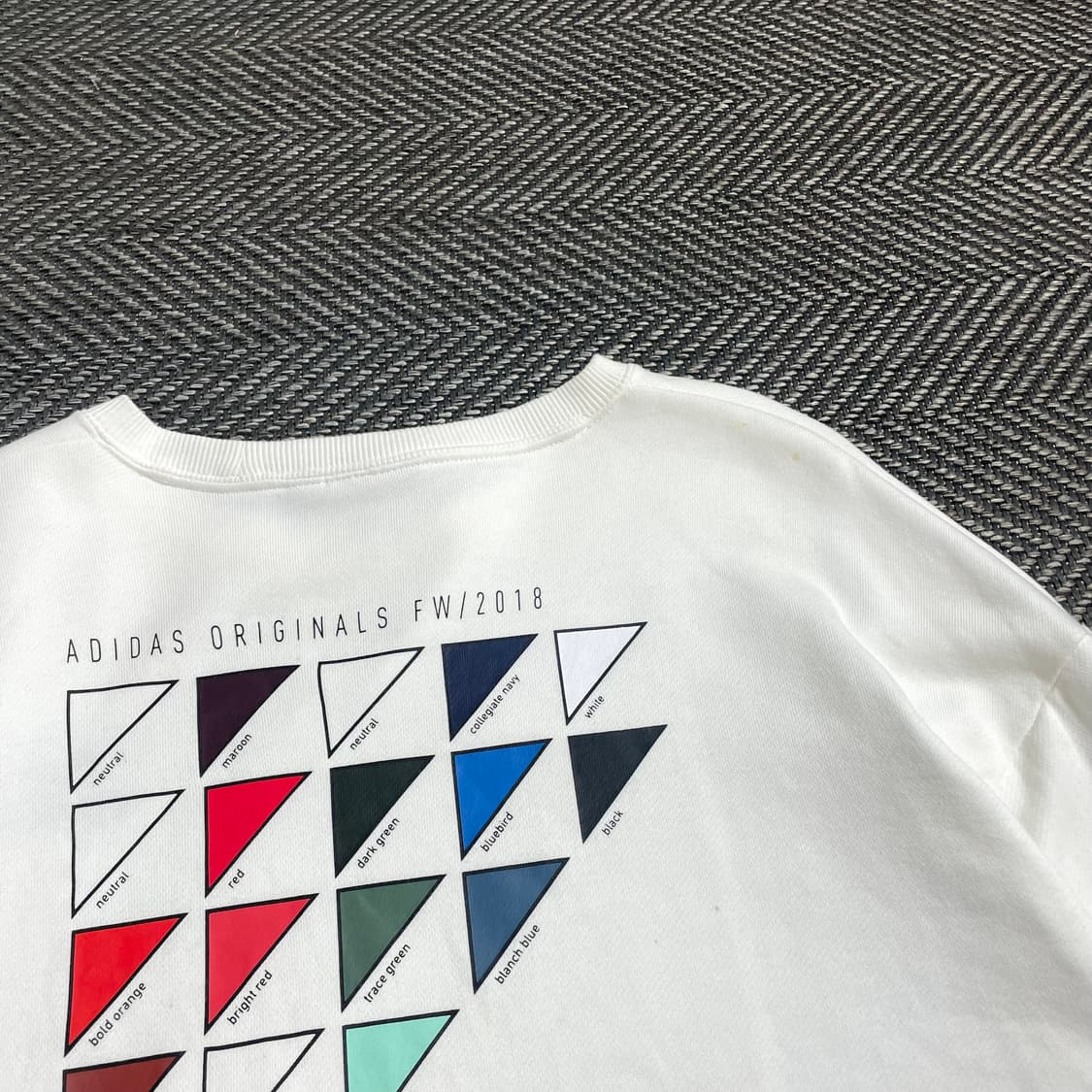 아디다스 오리지널 fw2018 파이어버드 맨투맨 화이트 y 4741 상품이미지4