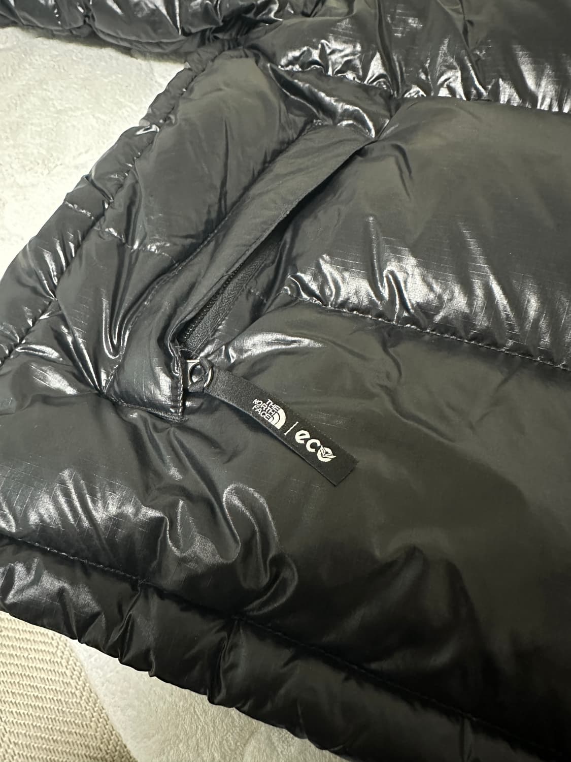 노스페이스 에코눕시 유광블랙 M 상품이미지6