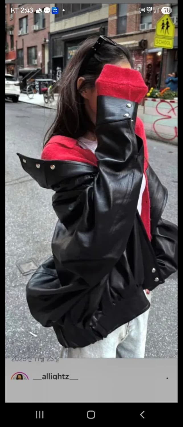 올라이츠 가죽자켓 상품이미지2