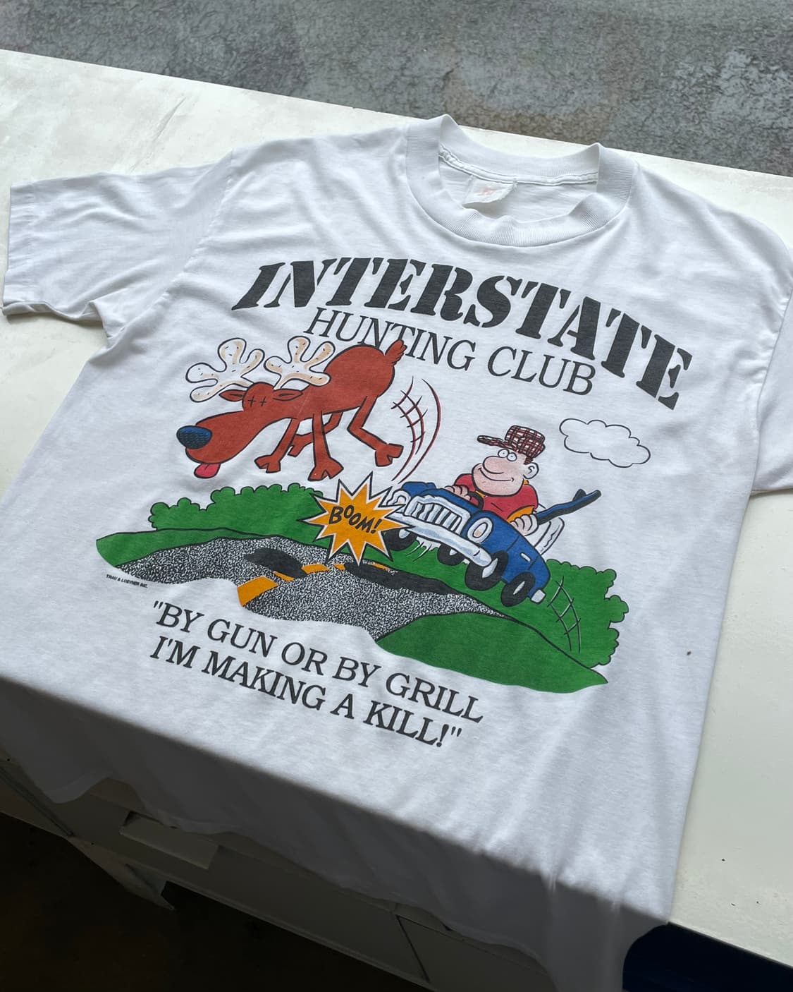 80‘s USA Cartoon T-shirt 빈티지 카툰 티셔츠 상품이미지1