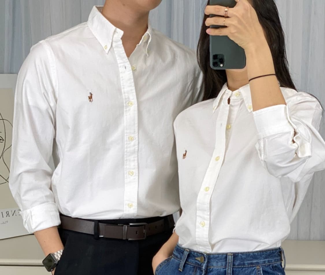 폴로 랄프로렌 옥스포드 셔츠 S(~95) 상품이미지1