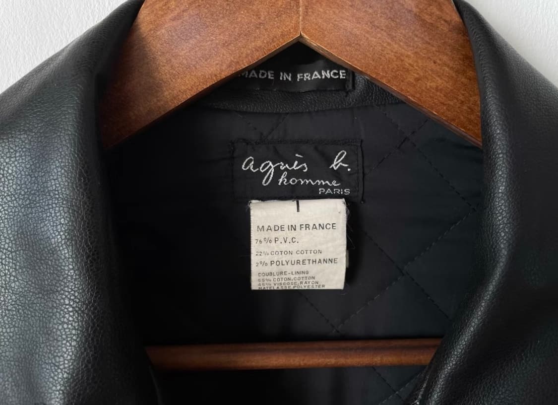 아네스베 옴므 에코레더 자켓 상품이미지3