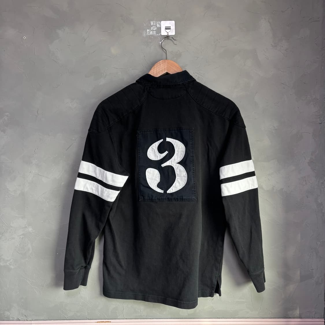 폴로 랄프로렌 90s 빅로고 스트라이프 럭비티 상품이미지6