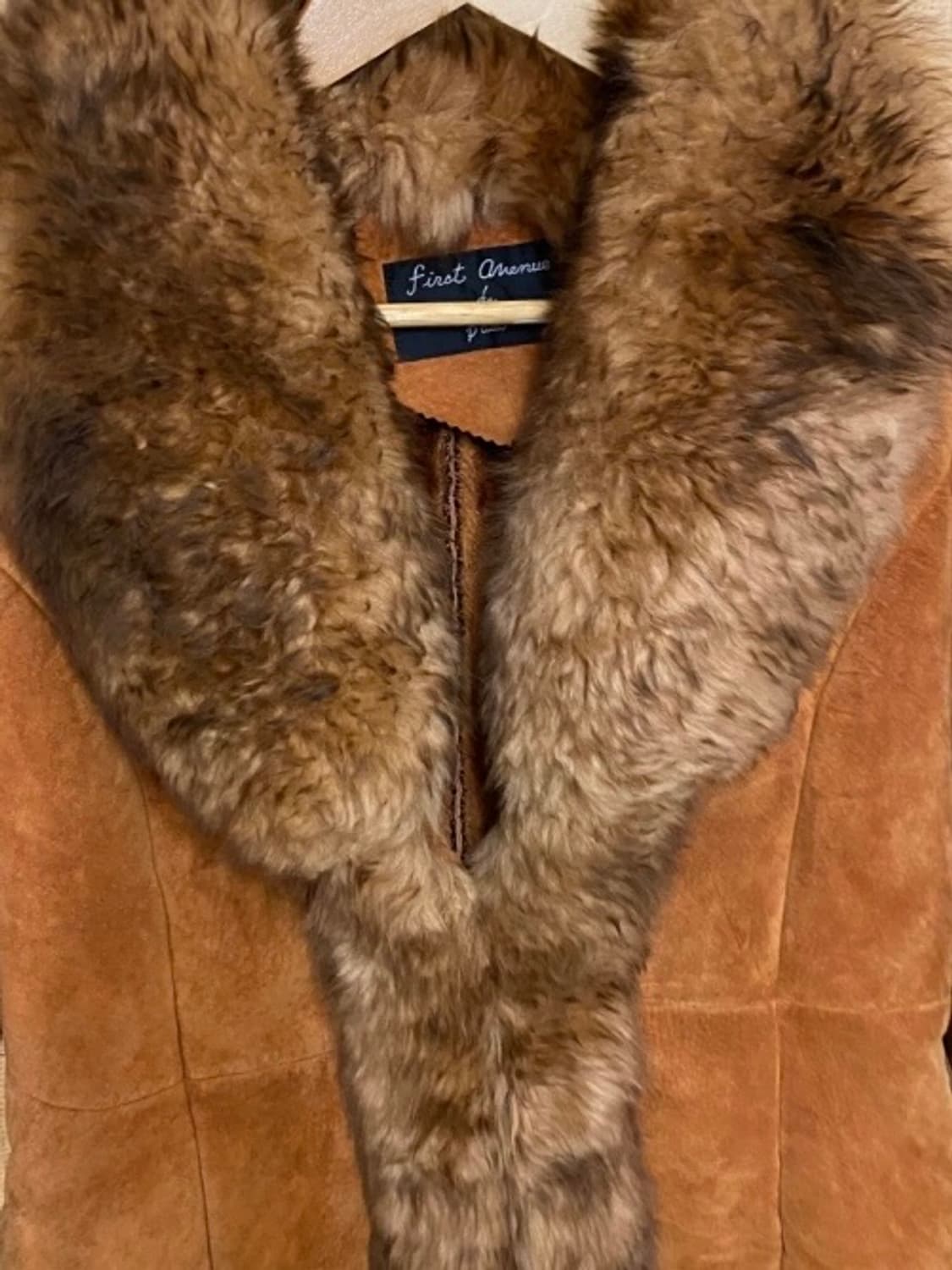 일본 빈티지 피그스킨 무스탕 코트 상품이미지4