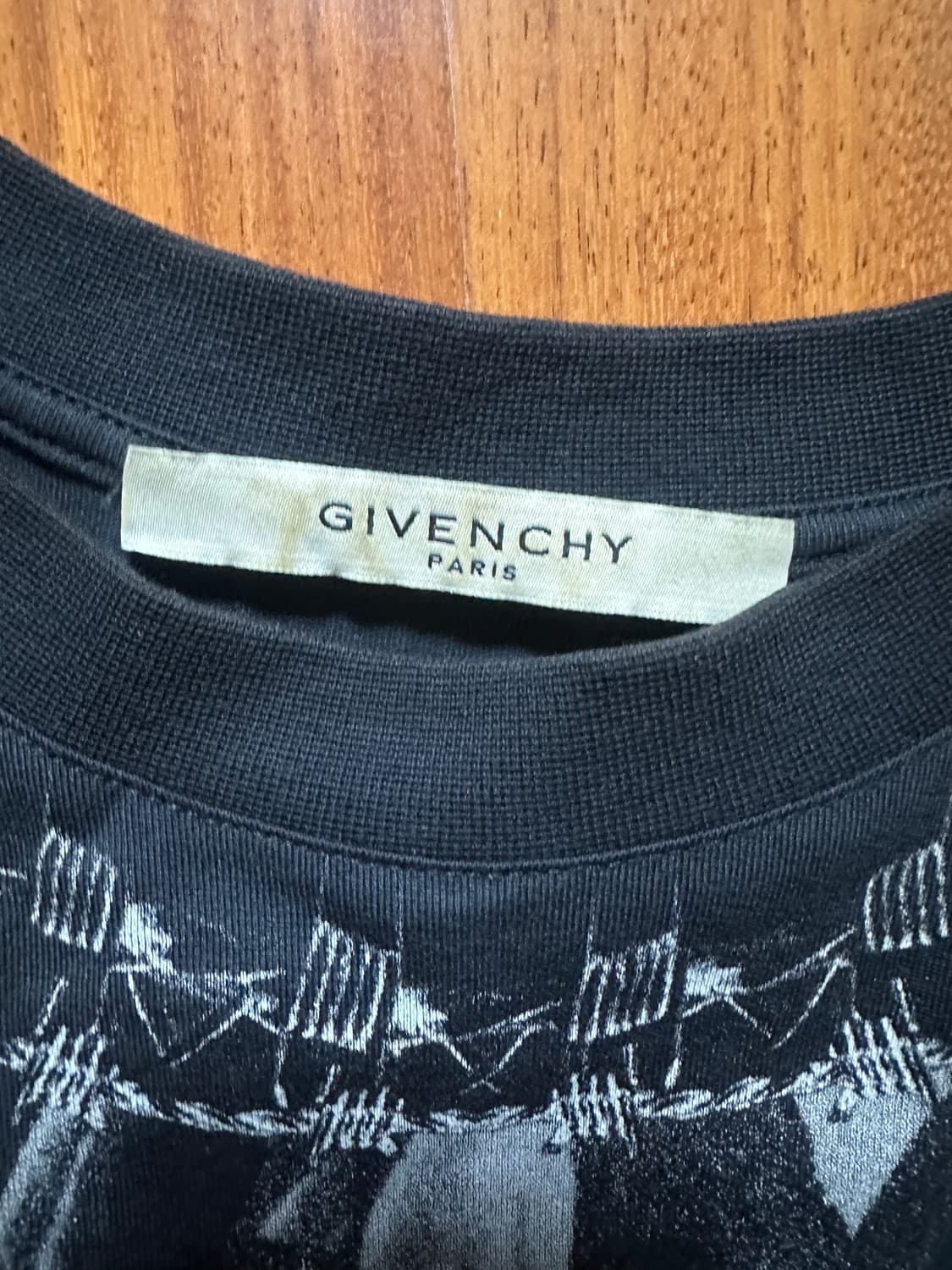 지방시 16ss 지저스 예수 더블 프린팅 반팔티 상품이미지6