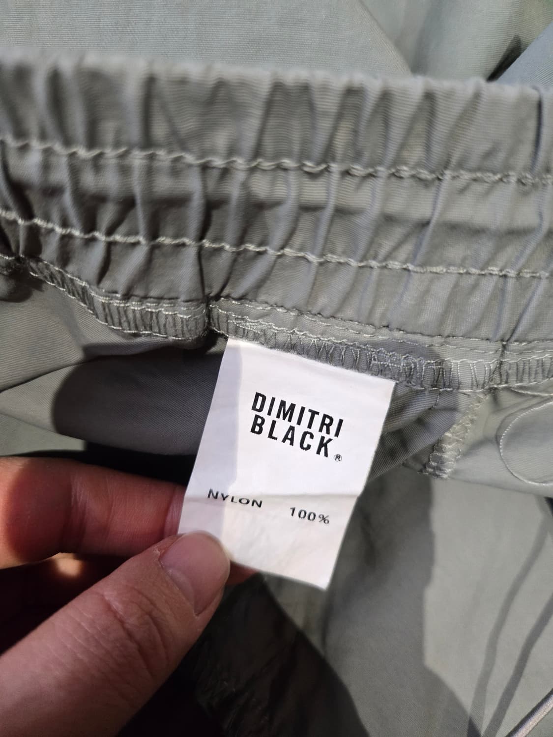 [무료배송]디미트리블랙 F 남성 나일론 밴딩 카고 반바지 쇼츠 상품이미지5