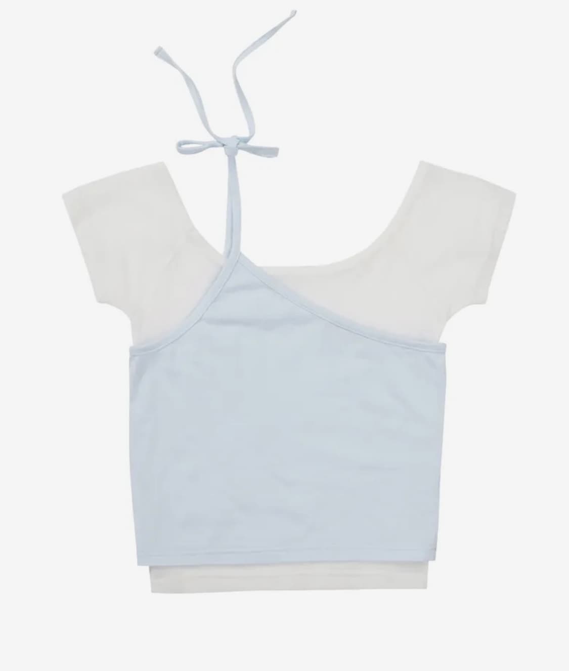 일리고 매쉬 쉬어 레이어드티 상품이미지2