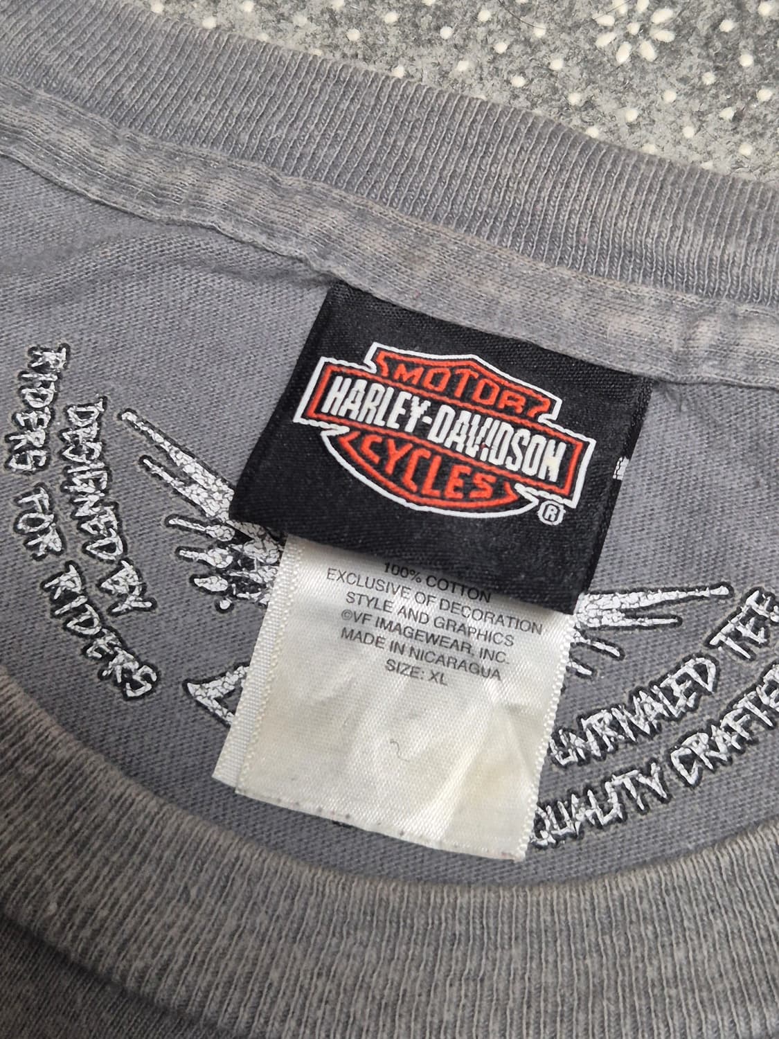 [XL]할리데이비슨 바이크타운 티셔츠  -347 상품이미지5