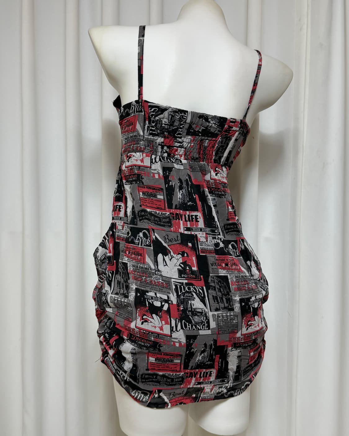 Ghost of harlem 갸루펑크맛 드레스 상품이미지4