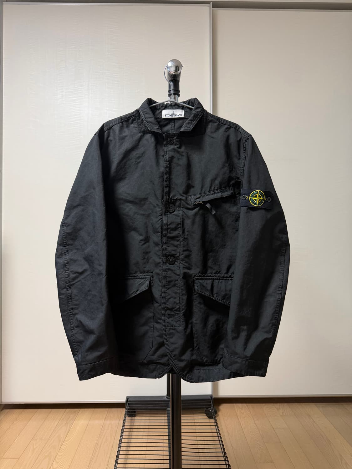 스톤아일랜드 다비드TC 블랙 자켓 상품이미지1