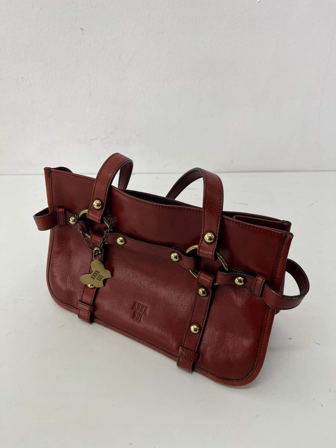 90‘s ANNA SUI butterfly leather bag 상품이미지1