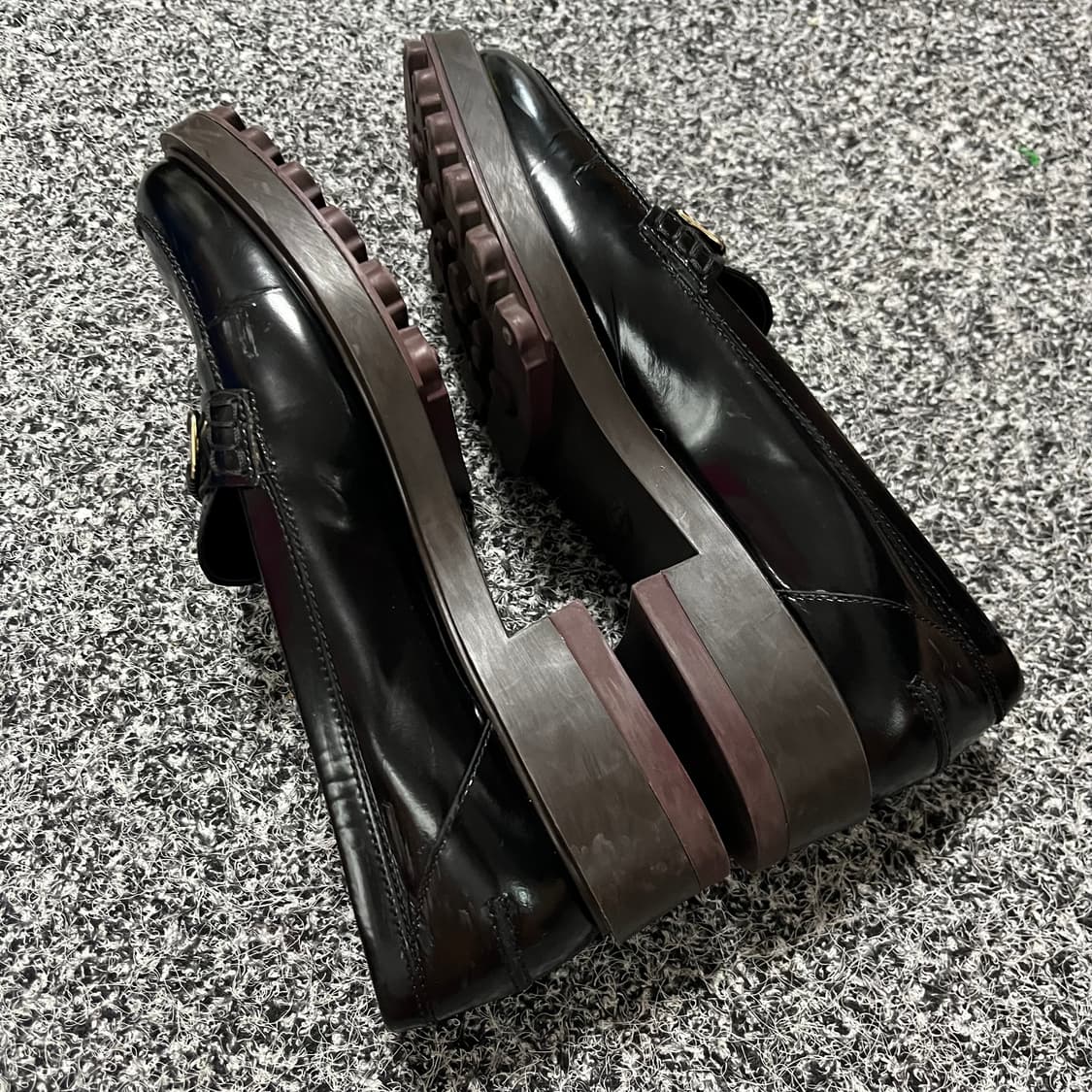 tods 토즈 35.5 금장 로퍼 구두 상품이미지4