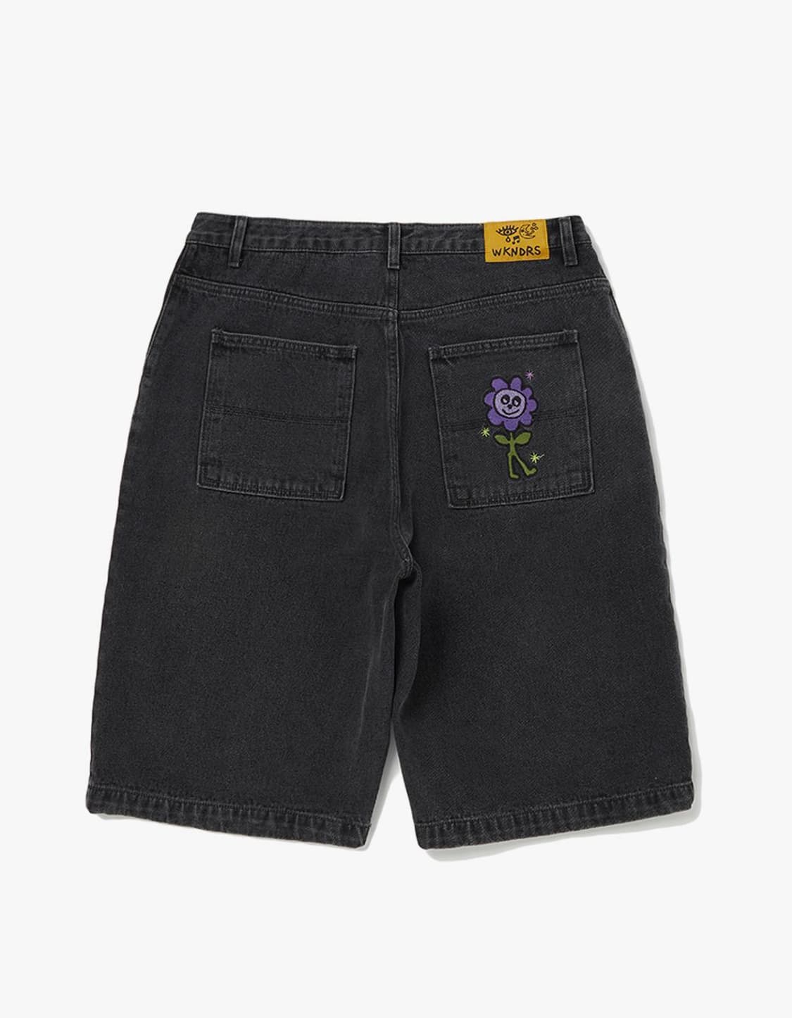 [L] WKNDRS Iscream Denim Shorts - Black 상품이미지2