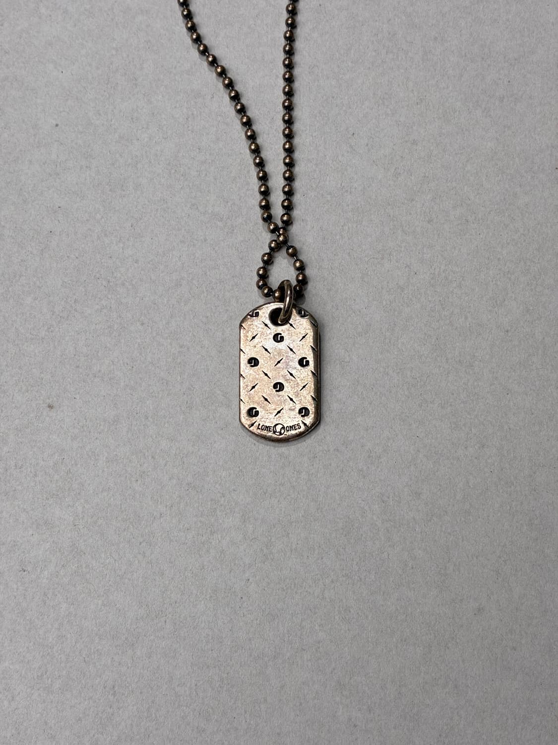 론원스 X 갤러리 디파트먼트 도그 택 펜던트 목걸이 925실버 상품이미지3