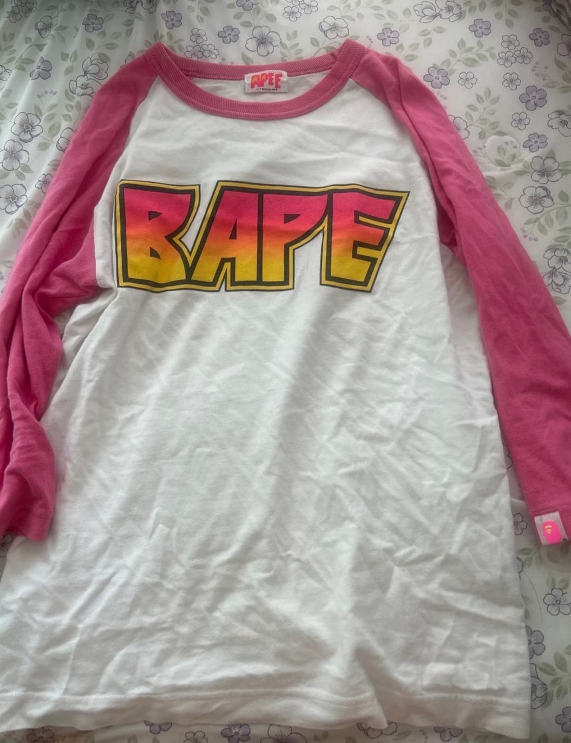 Bape 베이프 칠부 슬리브 상품이미지1