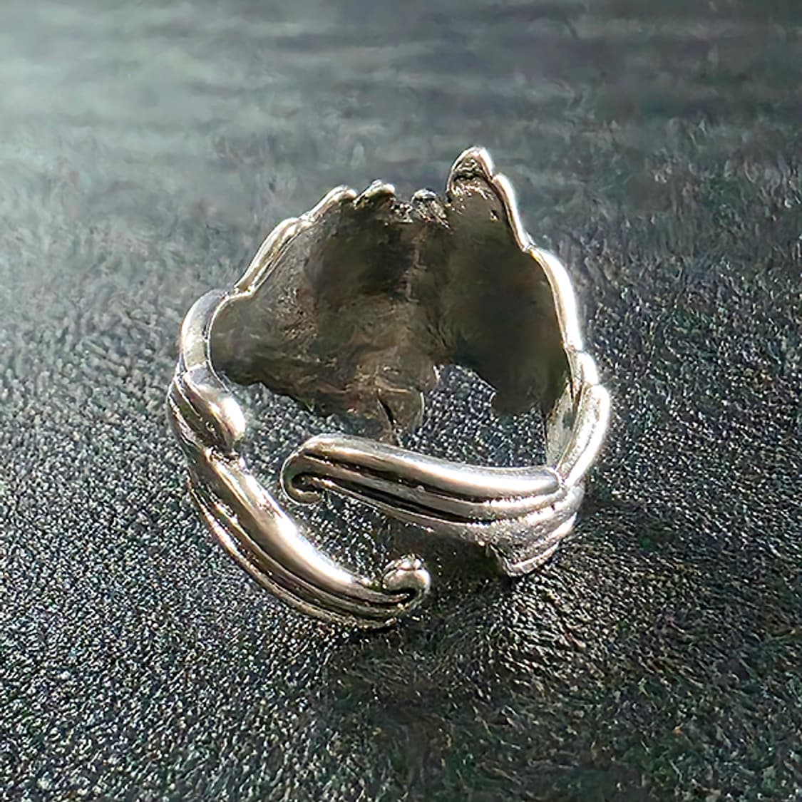 Helmire 백동 남자 엔틱 빈티지 명품 천사 날개 반지 상품이미지4